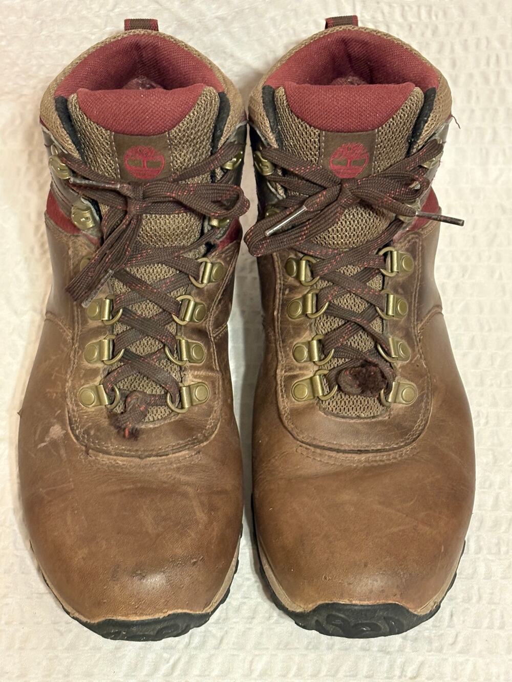 Timberland Norwood Mid Waterproof Leather Lightweight Hiking Boots Womens 9.5-10